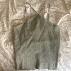 BOUTIQUE-soft light green camisole